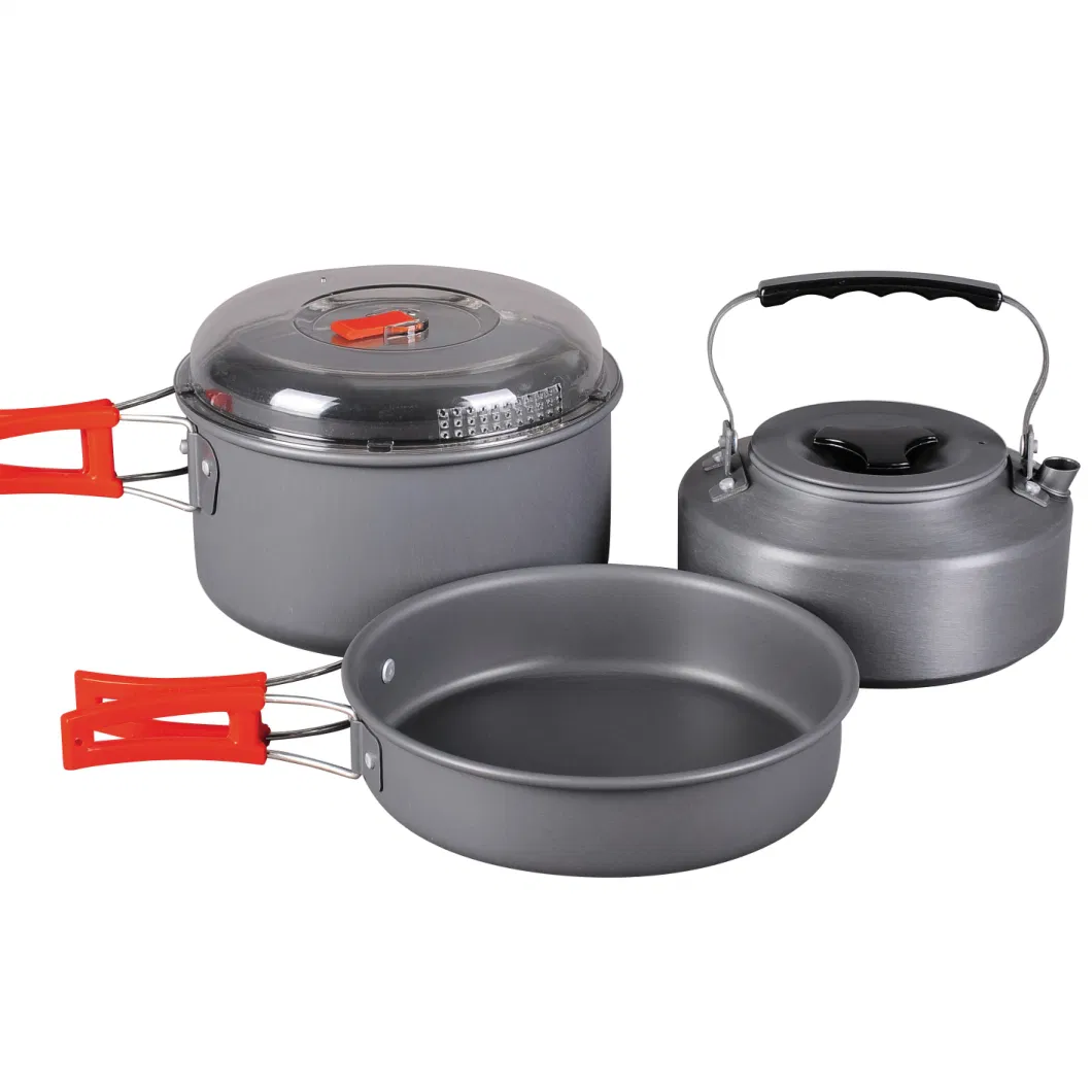 Aluminum Portable Folding Outdoor Cookware for Camping (EBL200-C11)